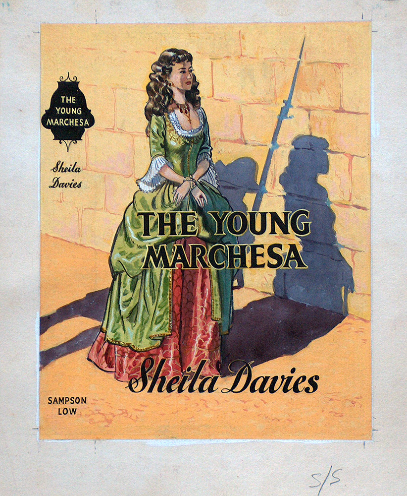 The Young Marchesa book cover art (Original) art by 20th Century at The Illustration Art Gallery