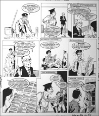 Please Sir! Situation Vacant (TWO pages) (Originals)