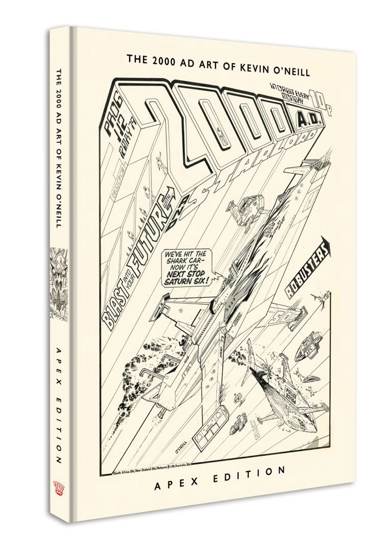 2000 AD Art of Kevin O'Neill: APEX EDITION at The Book Palace