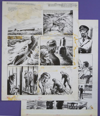 20,000 Leagues Under the Sea - Instalment 3 (TWO pages) (Originals)