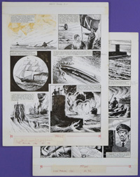 20,000 Leagues Under the Sea - Final Instalment (TWO pages) (Originals)