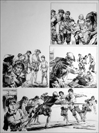 The Prince and the Pauper - London Bridge (TWO pages) (Originals)