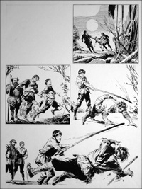 The Prince and the Pauper - Staff and Sword (TWO pages) (Originals)