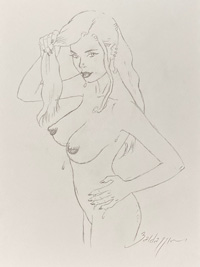 The Pin-Up (Original) (Signed)