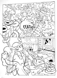 Tom and Jerry page 4a (Original) (Signed)