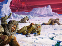 Robert Peary's expedition to the North Pole (Original)