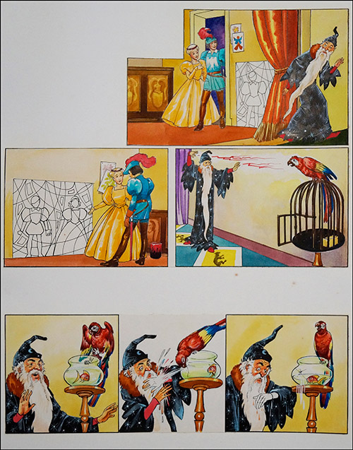 Princess Marigold - Painting Magic Ep. 8 (Original) by Giorgio Bellavitis at The Illustration Art Gallery