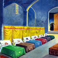 The Princesses Asleep...Or? (Original)