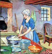 The Donkey Skin: Hands That Do Dishes (Original)