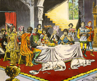 Snow White The Feast (Original) (Signed)