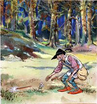 Babes in the Wood: Uncle Discovers the Magic Wand (Original)