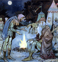 Meeting By The Campfire (Original)