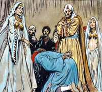 The Tailor Prince - Kneeling Before The Queen (Original)