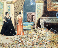 The Donkey Skin: A Room Full Of Feathers (Original)