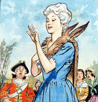 The Donkey Skin: Lady Admires The Ring (Original)