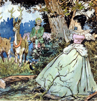 Surprised In the Woods (Original)