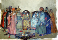 The Tailor Prince: cover (Original) (Signed)