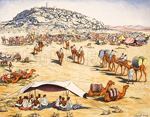 The Climax of the Meccan Pilgrimage (Original Macmillan Poster) (Print)