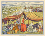 A Tent of the Shepherd Men (Original Macmillan Poster) (Print)