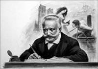 Victor Hugo & The Hunchback of Notre Dame (Original) (Signed)