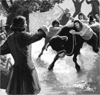 John Wesley - The Perils of Preaching In The Country (Original)