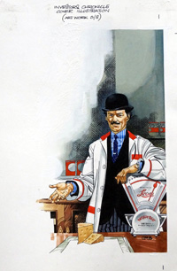 Investors Chronicle cover illustration 2 (Original) (Signed)