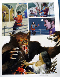 Nikolai Dante The Beast of Rudinshtein part 4 page 1 (Original) (Signed)