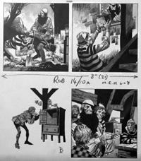 The Magic Coffee Mill 3 - Digging for the Coffee Mill (Original) (Signed)