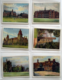 Full Set of 25 Cigarette Cards: Public Schools (1927)