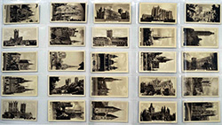 Full Set of 25 Cigarette Cards Cathedrals (1939)