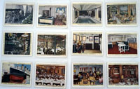 Life In A Liner  Full Set of 12 cards (1930)