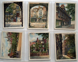 Full Set of 25 Cigarette Cards: Old London (1929)