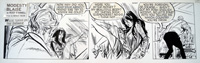 Modesty Blaise daily strip 6437 (Original)