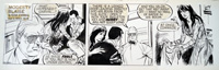 Modesty Blaise daily strip 6439a (Original)