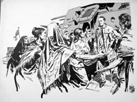 Heroes of the Red Cross Marcel Junot (Original) (Signed)