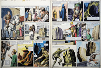 The Stranger from the Wilderness from 'The Stone of Vorg' art by Philip Corke