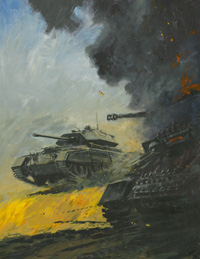 War Picture Library cover #1674  'The Iron Crusader' (Original)