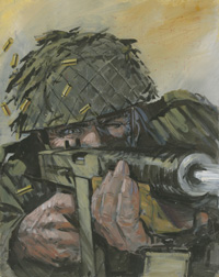 War Picture Library cover #1842  'The House of Death' (Original)