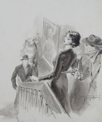 The Necklace (Original) (Signed)