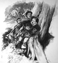 Young Shakespeare (Original) (Signed)