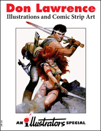 Don Lawrence illustrations and comic strip art (illustrators Special #3) ONLINE EDITION by illustrators Special Editions at The Illustration Art Gallery