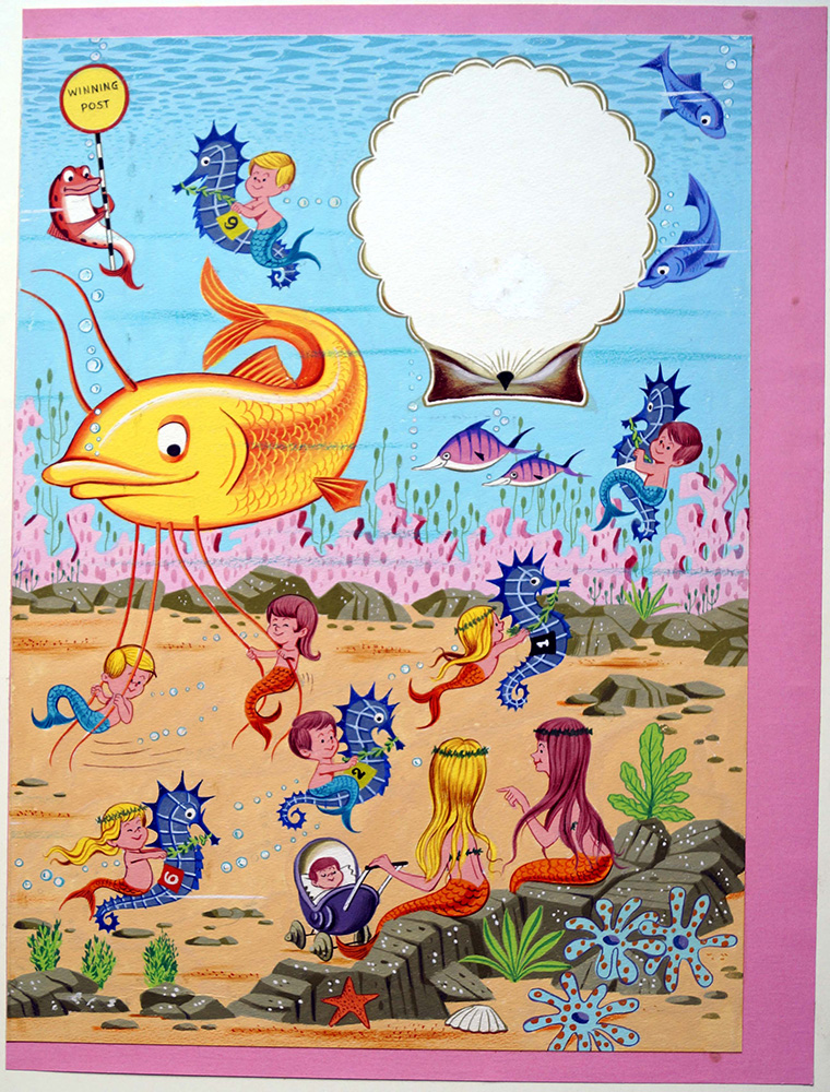 Under The Sea (Original) art by John Donnelly Art at The Illustration Art Gallery