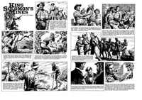 King Solomon's Mines Pages 31 and 32 (two pages) (Originals)