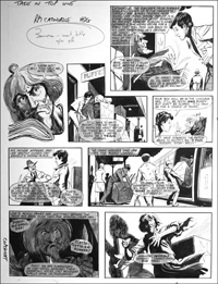 Catweazle - Magic Fire (TWO pages) (Originals)