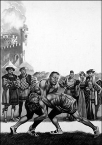 The Day Two Kings Wrestled Each Other (Original)