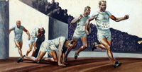 The Magic of the Olympics: Paavo Nurmi Winning (Original)