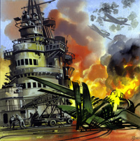 Kamikaze art by Ron Embleton