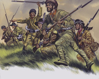 Portrait of a Frontiersman art by Ron Embleton