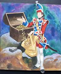 Three Soldiers: Counting The Loot (Original)