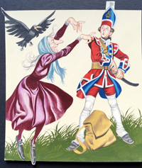 Three Soldiers: Crow Woman (Original)